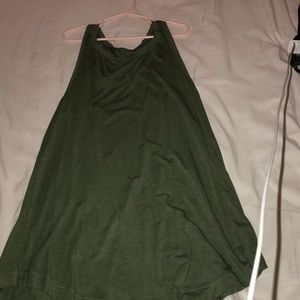 Army green American eagle tank top , Size xs